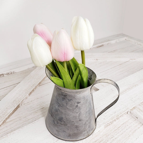 Spring Tulips in Pitcher