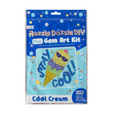 Razzle Dazzle D.I.Y. Mini Gem Art Kit: Cool Cream