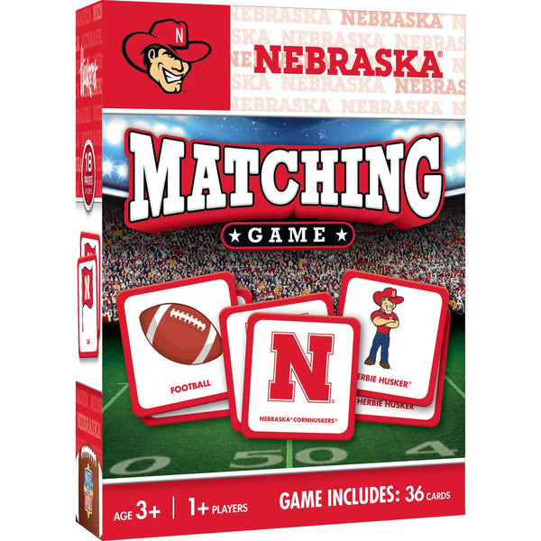 Nebraska Cornhuskers Matching Game