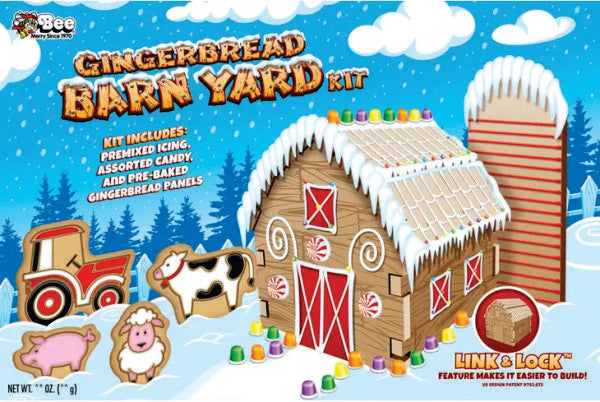 Gingerbread Barn Yard Kit