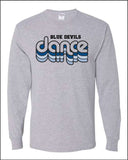 Blue Devils Dance Long Sleeve Tee - 3 color options