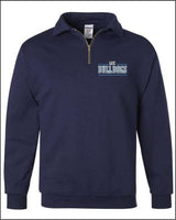 Super Sweats NuBlend® Quarter-Zip Cadet Collar Sweatshirt