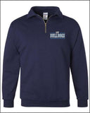 Super Sweats NuBlend® Quarter-Zip Cadet Collar Sweatshirt