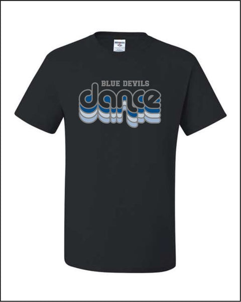 Blue Devils Dance Short Sleeve Tee - 3 color options