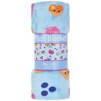 Breakfast Fun Plush Blanket