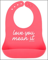 Love You Mean It Wonder Bib