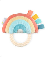 Ritzy Rattle Pal™ Plush Rattle Pal with Teether - Rainbow