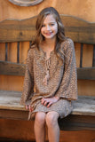 Girls Leopard Dress