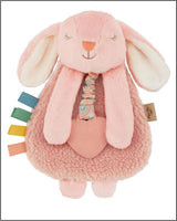Itzy Lovey™ Pink Bunny Plush with Silicone Teether Toy